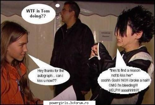 Funny photos with Tokio Hotel - Aici vom pune poze funny cu membrii formatie,dar - Tokio Hotel