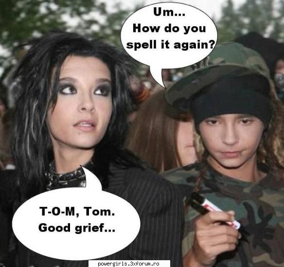 Funny photos with Tokio Hotel - CrEiOaNe"`"iNvIzIbIlE - Tokio Hotel