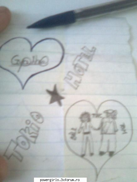 pun si eu una :hi: 
desen by me la ora de romana :nebun:  :rotfl: noastre